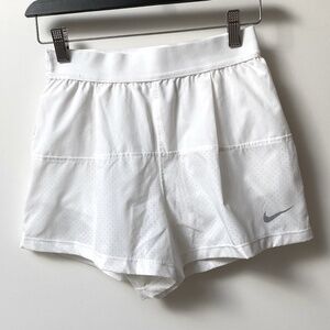 Nike Size Small White Tennis Shorts